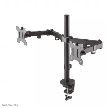Braço para monitor Neomounts FPMA-D550Dpreto 10-32 polegadas, fixação por grampo/passagem na mesa, 8 kg, 25,4 cm (10 polegadas), 81,3 cm (32 polegadas), 100 x 100 mm, preto