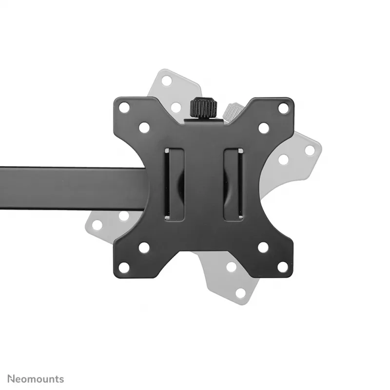 Braço para monitor Neomounts FPMA-D550Dpreto 10-32 polegadas, fixação por grampo/passagem na mesa, 8 kg, 25,4 cm (10 polegadas), 81,3 cm (32 polegadas), 100 x 100 mm, preto