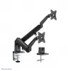 Braço para monitor Neomounts DS70-810BL2 17-32 polegadas – mola a gás – poupa espaço – bloqueio a 180°