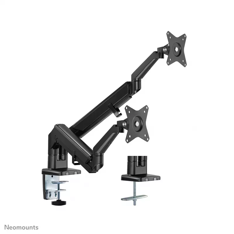 Braço para monitor Neomounts DS70-810BL2 17-32 polegadas – mola a gás – poupa espaço – bloqueio a 180°