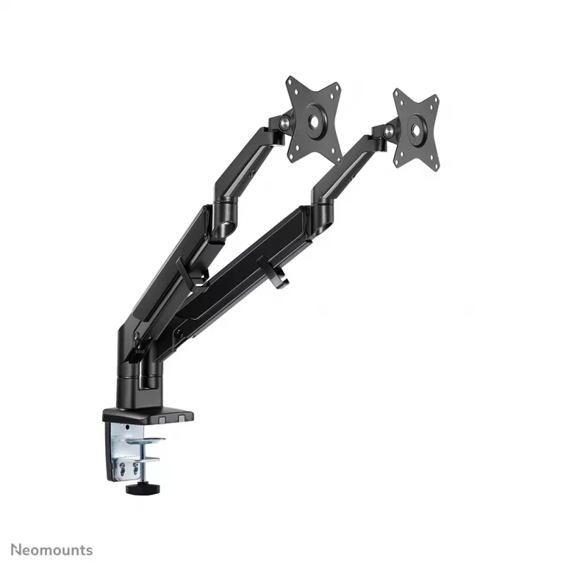 Braço para monitor Neomounts DS70-810BL2 17-32 polegadas – mola a gás – poupa espaço – bloqueio a 180°