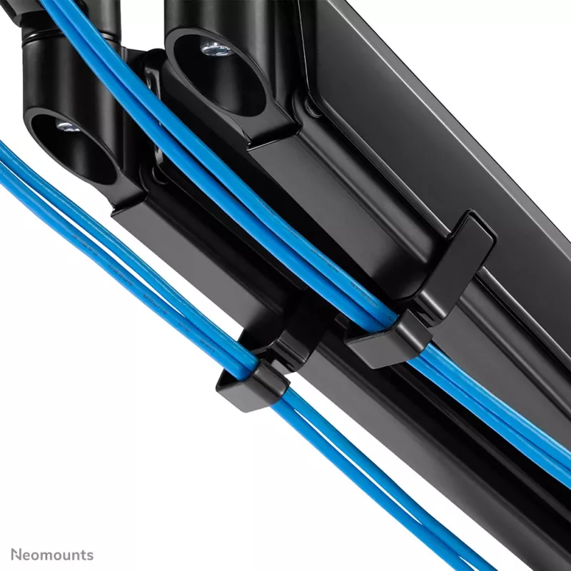 Braço para monitor Neomounts DS70-810BL2 17-32 polegadas – mola a gás – poupa espaço – bloqueio a 180°