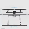 Braço para monitor Neomounts DS70-810BL2 17-32 polegadas – mola a gás – poupa espaço – bloqueio a 180°