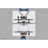 Braço para monitor Neomounts DS70-810BL2 17-32 polegadas – mola a gás – poupa espaço – bloqueio a 180°