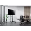 Suporte de TV Neomounts FL50-540BL1 37-70 polegadas, preto, suporte de chão portátil, aço, 50 kg, 94 cm (37 polegadas), 177,8 cm (70 polegadas)