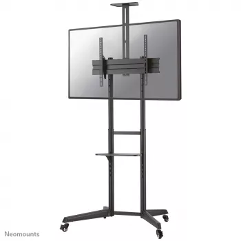 Suporte de TV Neomounts FL50-550BL1 37-70 polegadas, preto, suporte de chão portátil, aço inoxidável, 50 kg, 94 cm (37 polegadas), 177,8 cm (70 polegadas)