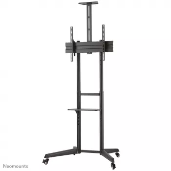 Suporte de TV Neomounts FL50-550BL1 37-70 polegadas, preto, suporte de chão portátil, aço inoxidável, 50 kg, 94 cm (37 polegadas), 177,8 cm (70 polegadas)