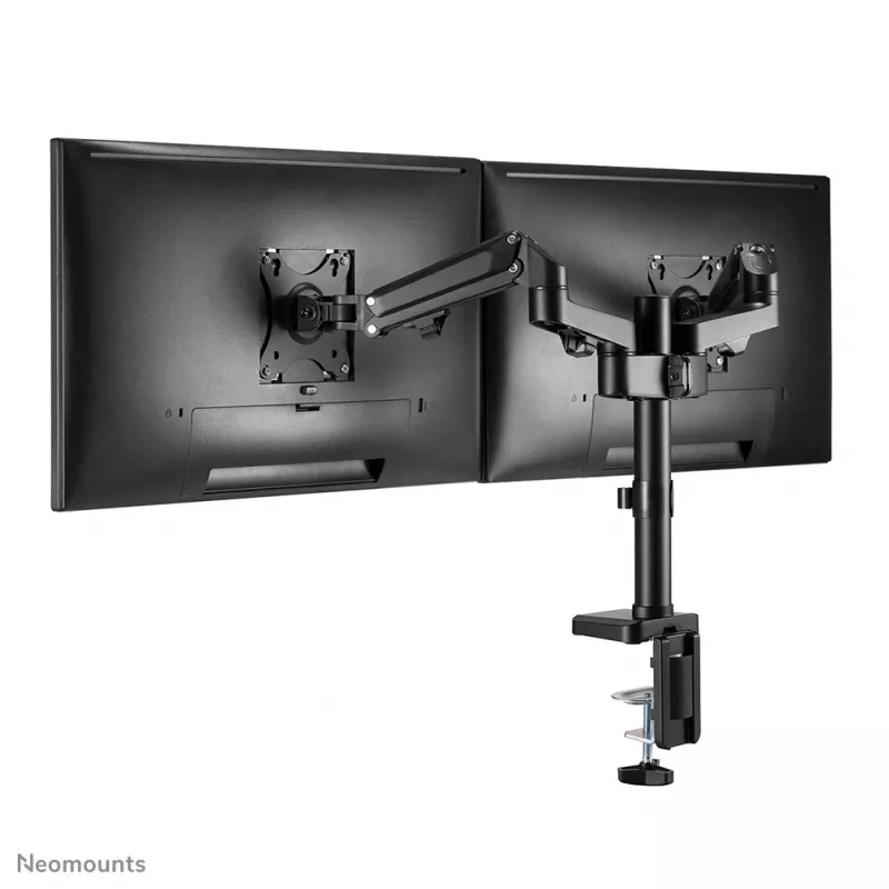 Suporte para monitor Neomounts DS70-750BL2 17-27 polegadas - mola a gás, grampo/passagem na mesa, 7 kg, 43,2 cm (17 polegadas), 68,6 cm (27 polegadas), 100 x 100 mm, preto