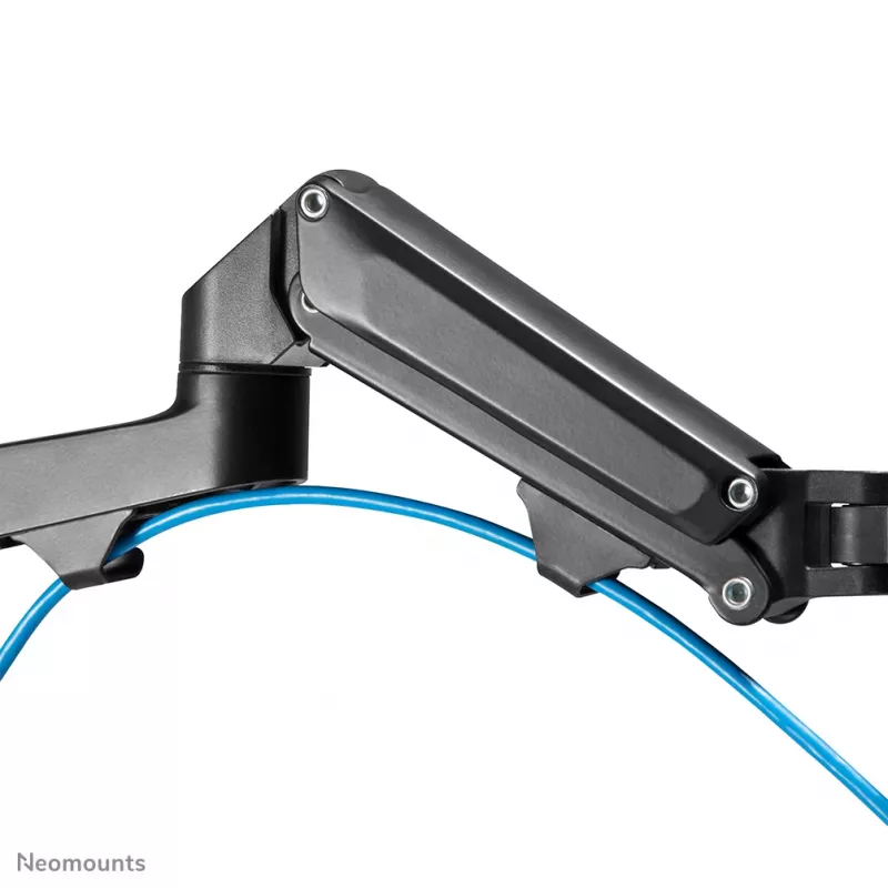 Suporte para monitor Neomounts DS70-750BL2 17-27 polegadas - mola a gás, grampo/passagem na mesa, 7 kg, 43,2 cm (17 polegadas), 68,6 cm (27 polegadas), 100 x 100 mm, preto