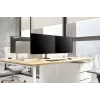 Suporte para monitor Neomounts DS70-750BL2 17-27 polegadas - mola a gás, grampo/passagem na mesa, 7 kg, 43,2 cm (17 polegadas), 68,6 cm (27 polegadas), 100 x 100 mm, preto
