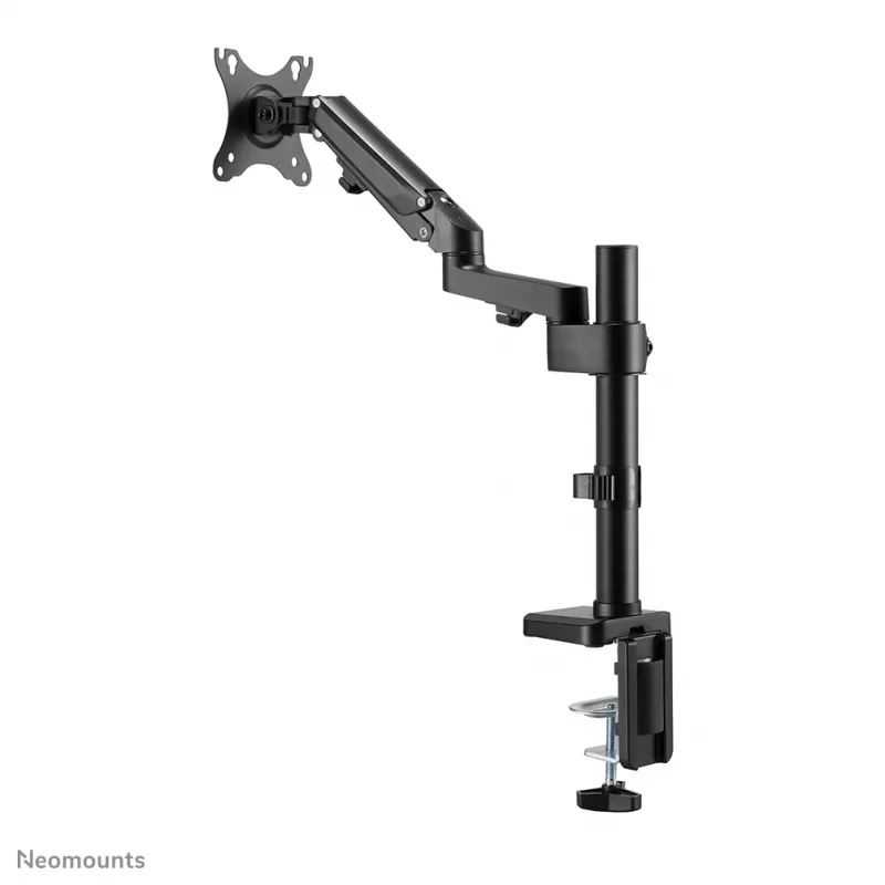 Braço para monitor Neomounts DS70-750BL1 17-27 polegadas - mola a gás, grampo/passagem na mesa, 7 kg, 43,2 cm (17 polegadas), 68,6 cm (27 polegadas), 100 x 100 mm, preto