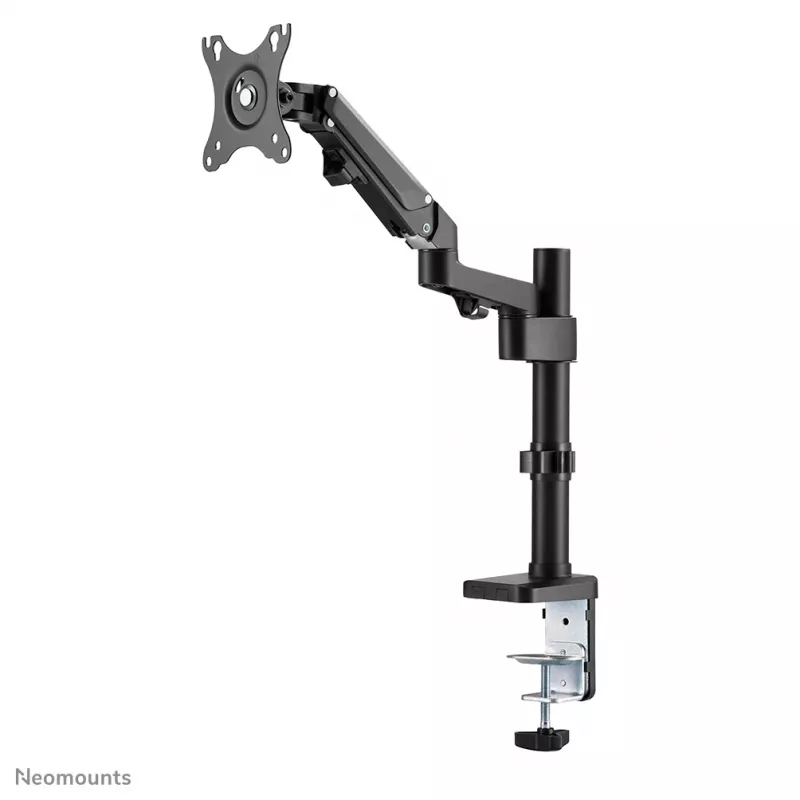 Braço para monitor Neomounts DS70-750BL1 17-27 polegadas - mola a gás, grampo/passagem na mesa, 7 kg, 43,2 cm (17 polegadas), 68,6 cm (27 polegadas), 100 x 100 mm, preto