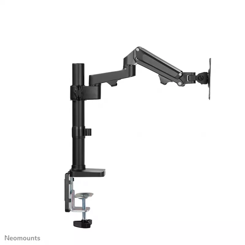 Braço para monitor Neomounts DS70-750BL1 17-27 polegadas - mola a gás, grampo/passagem na mesa, 7 kg, 43,2 cm (17 polegadas), 68,6 cm (27 polegadas), 100 x 100 mm, preto