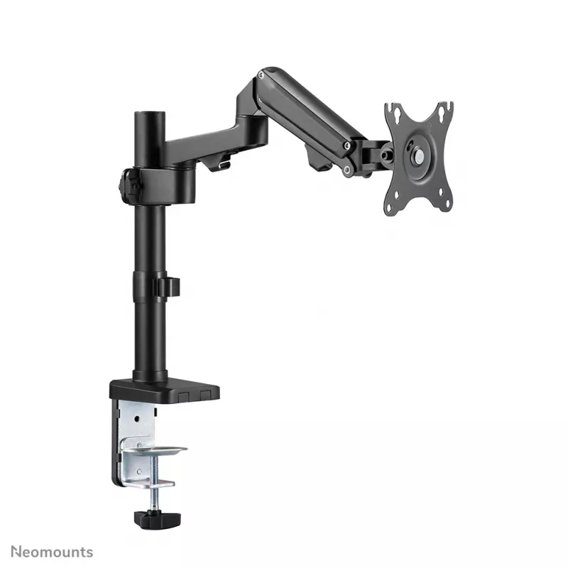 Braço para monitor Neomounts DS70-750BL1 17-27 polegadas - mola a gás, grampo/passagem na mesa, 7 kg, 43,2 cm (17 polegadas), 68,6 cm (27 polegadas), 100 x 100 mm, preto