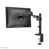 Braço para monitor Neomounts DS70-750BL1 17-27 polegadas - mola a gás, grampo/passagem na mesa, 7 kg, 43,2 cm (17 polegadas), 68,6 cm (27 polegadas), 100 x 100 mm, preto
