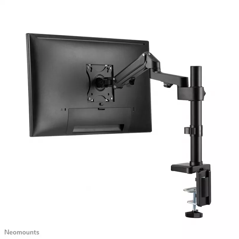 Braço para monitor Neomounts DS70-750BL1 17-27 polegadas - mola a gás, grampo/passagem na mesa, 7 kg, 43,2 cm (17 polegadas), 68,6 cm (27 polegadas), 100 x 100 mm, preto