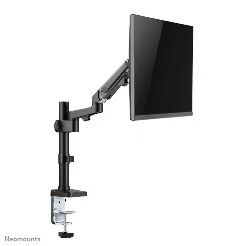 Braço para monitor Neomounts DS70-750BL1 17-27 polegadas - mola a gás, grampo/passagem na mesa, 7 kg, 43,2 cm (17 polegadas), 68,6 cm (27 polegadas), 100 x 100 mm, preto