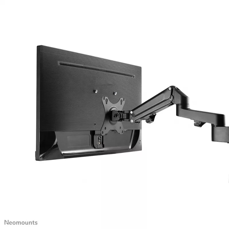 Braço para monitor Neomounts DS70-750BL1 17-27 polegadas - mola a gás, grampo/passagem na mesa, 7 kg, 43,2 cm (17 polegadas), 68,6 cm (27 polegadas), 100 x 100 mm, preto