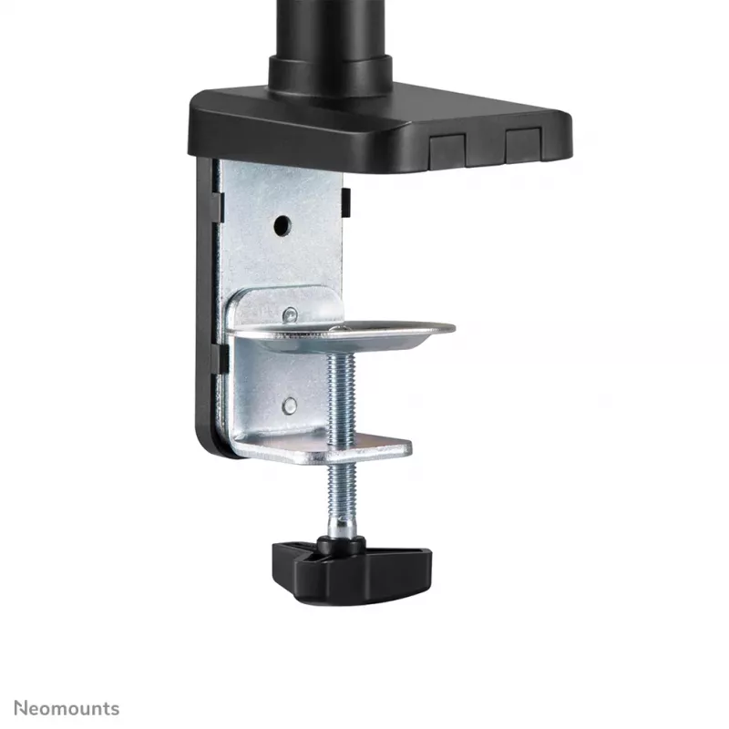 Braço para monitor Neomounts DS70-750BL1 17-27 polegadas - mola a gás, grampo/passagem na mesa, 7 kg, 43,2 cm (17 polegadas), 68,6 cm (27 polegadas), 100 x 100 mm, preto