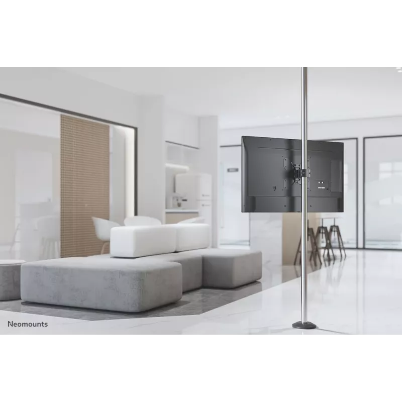 Suporte de montagem em mastro para TV Neomounts FL40-450BL12 58,4-106,7 cm (23-42 polegadas) - Ø 28-50 mm - Full-Motion