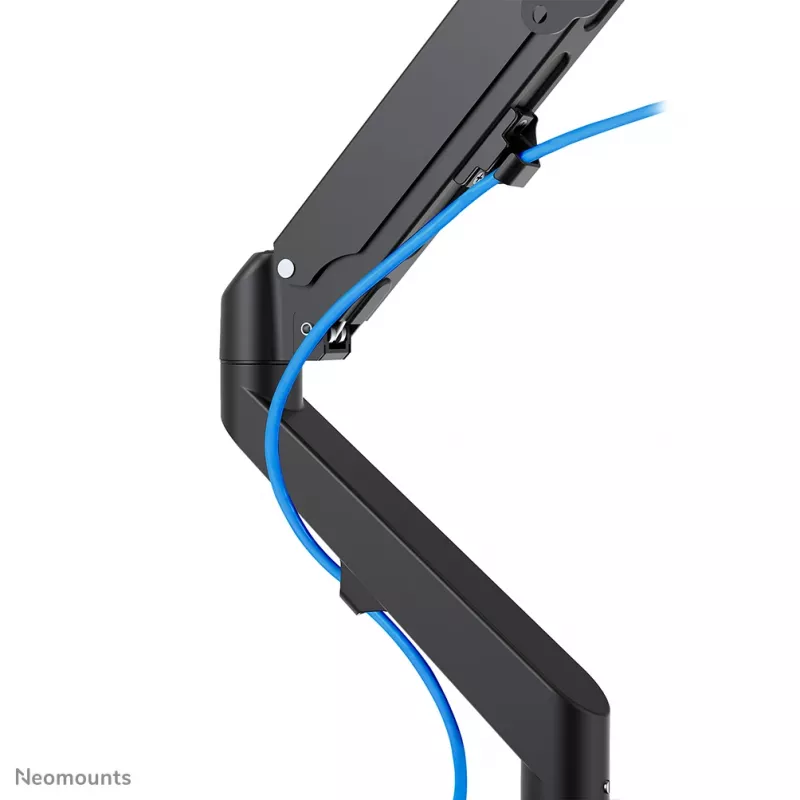 Suporte para monitor Neomounts DS70-700BL1 17-27 polegadas - mola a gás, grampo, 7 kg, 43,2 cm (17 polegadas), 68,6 cm (27 polegadas), 100 x 100 mm, preto