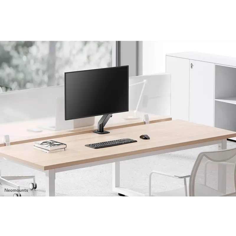 Suporte para monitor Neomounts DS70-700BL1 17-27 polegadas - mola a gás, grampo, 7 kg, 43,2 cm (17 polegadas), 68,6 cm (27 polegadas), 100 x 100 mm, preto