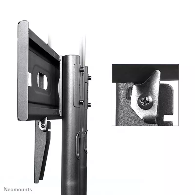 Suporte de TV Neomounts NM-M1700preto 32-75 polegadas, preto, suporte de chão fixo, aço, 50 kg, 81,3 cm (32 polegadas), 190,5 cm (75 polegadas)