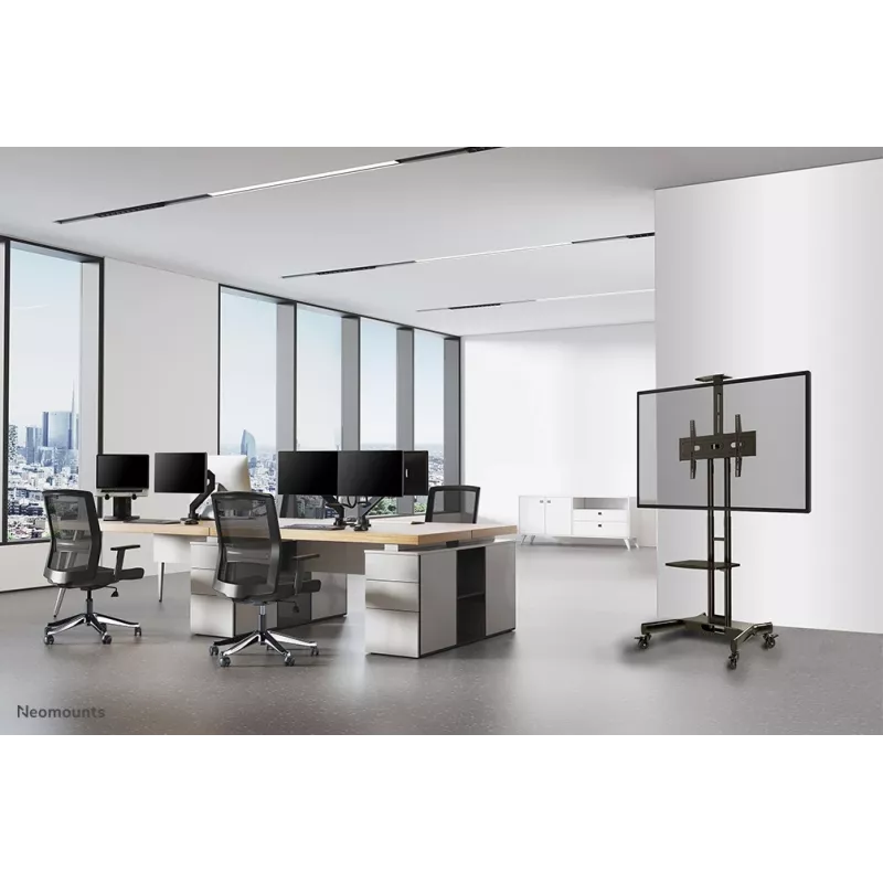 Suporte de TV Neomounts NM-M1700preto 32-75 polegadas, preto, suporte de chão fixo, aço, 50 kg, 81,3 cm (32 polegadas), 190,5 cm (75 polegadas)