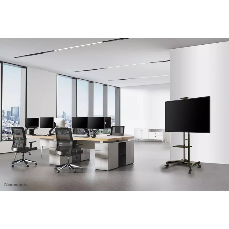 Suporte de TV Neomounts NM-M1700preto 32-75 polegadas, preto, suporte de chão fixo, aço, 50 kg, 81,3 cm (32 polegadas), 190,5 cm (75 polegadas)
