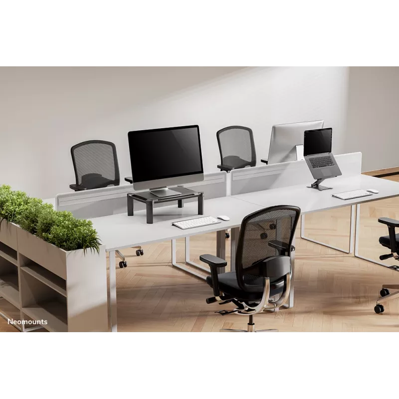 Elevador para monitor/portátil Neomounts NSMONITOR20 - altura ajustável - universal