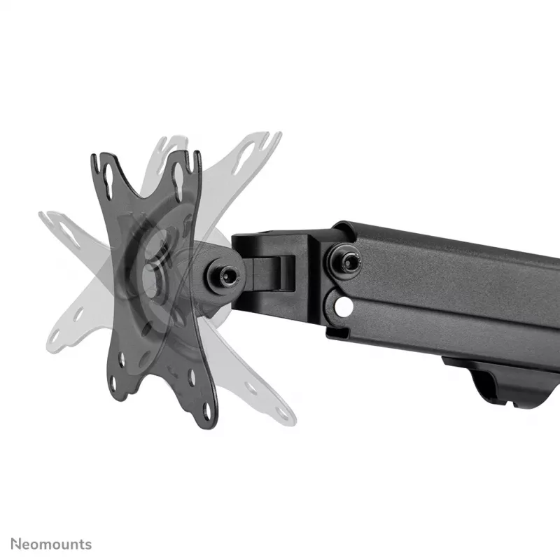 Suporte para monitor Neomounts FPMA-D650Dpreto 17-27 polegadas – mola em espiral