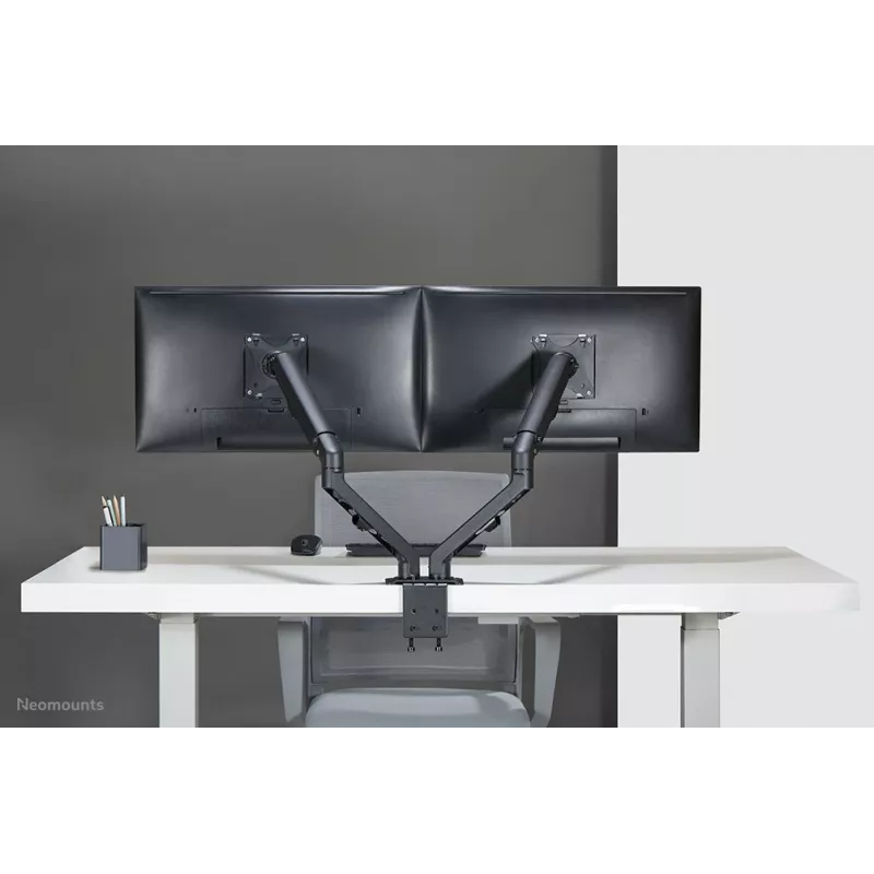 Suporte para monitor Neomounts FPMA-D650Dpreto 17-27 polegadas – mola em espiral