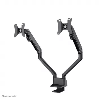Braço para monitor Neomounts FPMA-D750Dpreto2 10-32 polegadas - mola a gás - grampo de mesa - bloqueio a 180°