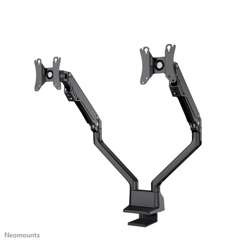 Braço para monitor Neomounts FPMA-D750Dpreto2 10-32 polegadas - mola a gás - grampo de mesa - bloqueio a 180°