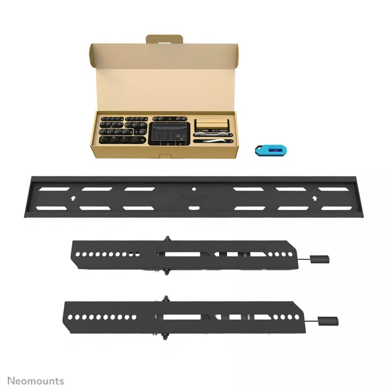 Suporte de parede para TV Neomounts WL30S-850BL16 42-86 polegadas - fixo - com fecho - instalação rápida