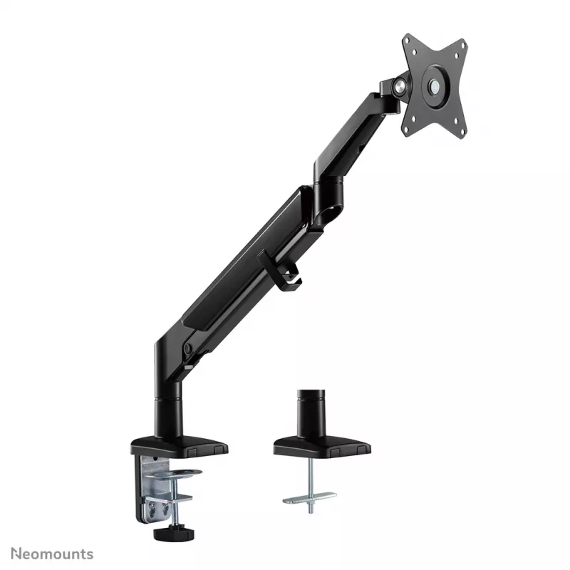 Braço para monitor Neomounts DS70-810BL1 17-32 polegadas - mola a gás - poupa espaço - bloqueio a 180°