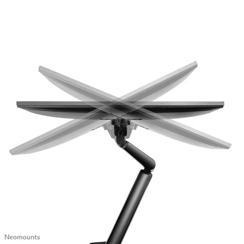 Braço para monitor Neomounts DS70-810BL1 17-32 polegadas - mola a gás - poupa espaço - bloqueio a 180°