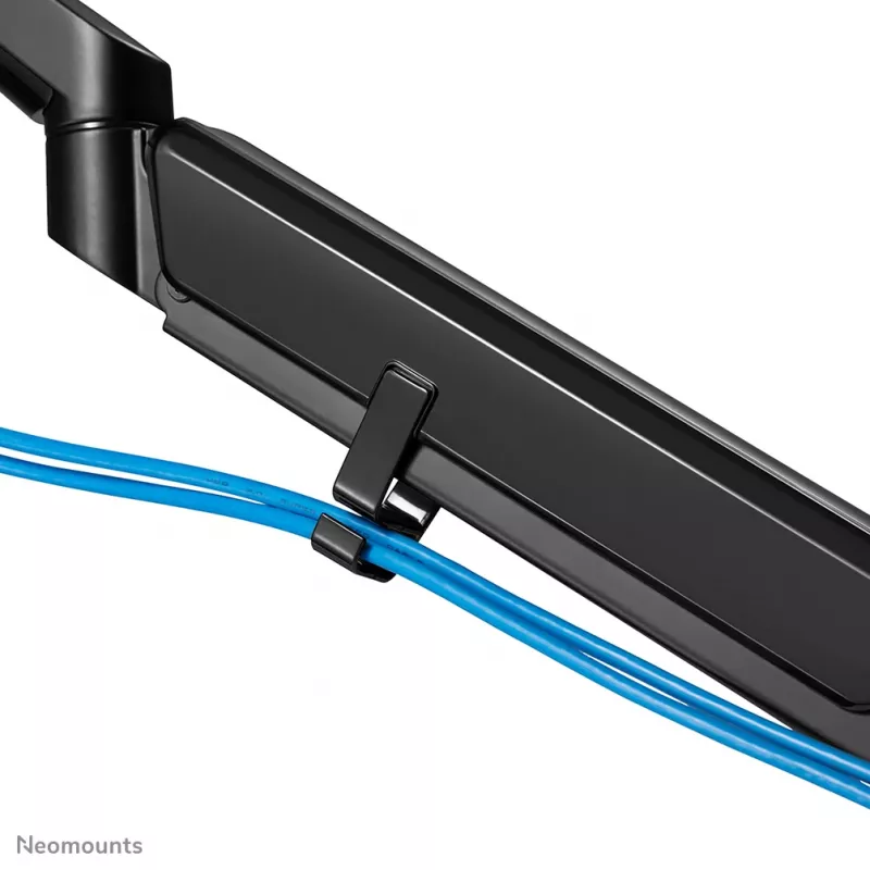 Braço para monitor Neomounts DS70-810BL1 17-32 polegadas - mola a gás - poupa espaço - bloqueio a 180°