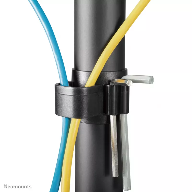 Suporte para monitor Neomounts FPMA-D550D3preto 10-27 polegadas, grampo/passagem na mesa, 6 kg, 25,4 cm (10 polegadas), 68,6 cm (27 polegadas), 100 x 100 mm, preto