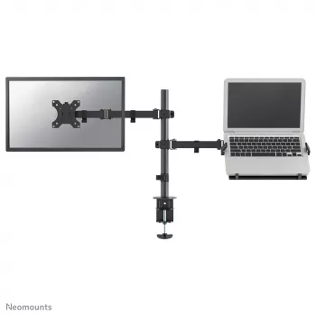 Braço para monitor Neomounts FPMA-D550NOTEBOOK com suporte para portátil 10-32 polegadas