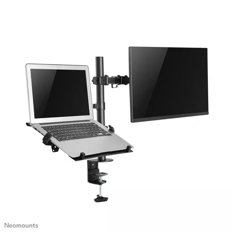 Braço para monitor Neomounts FPMA-D550NOTEBOOK com suporte para portátil 10-32 polegadas