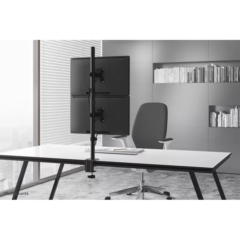 Suporte para monitor Neomounts FPMA-D550DV preto 10-32 polegadas - instalação vertical