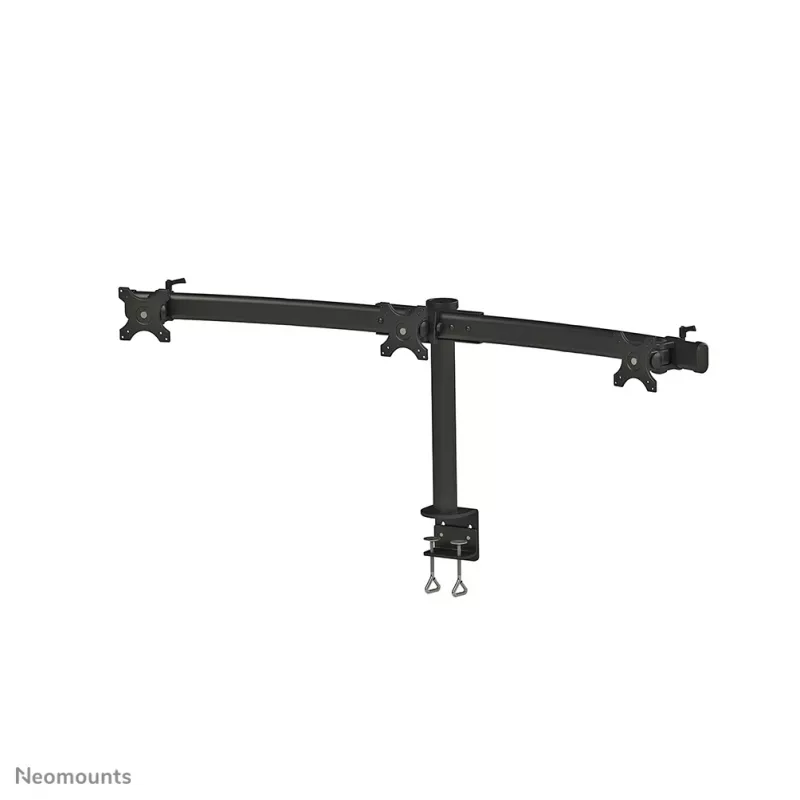 Neomounts FPMA-D700D3 Braço para monitor 10-27 polegadas, grampo, 8 kg, 25,4 cm (10 polegadas), 68,6 cm (27 polegadas), 100 x 100 mm, Preto