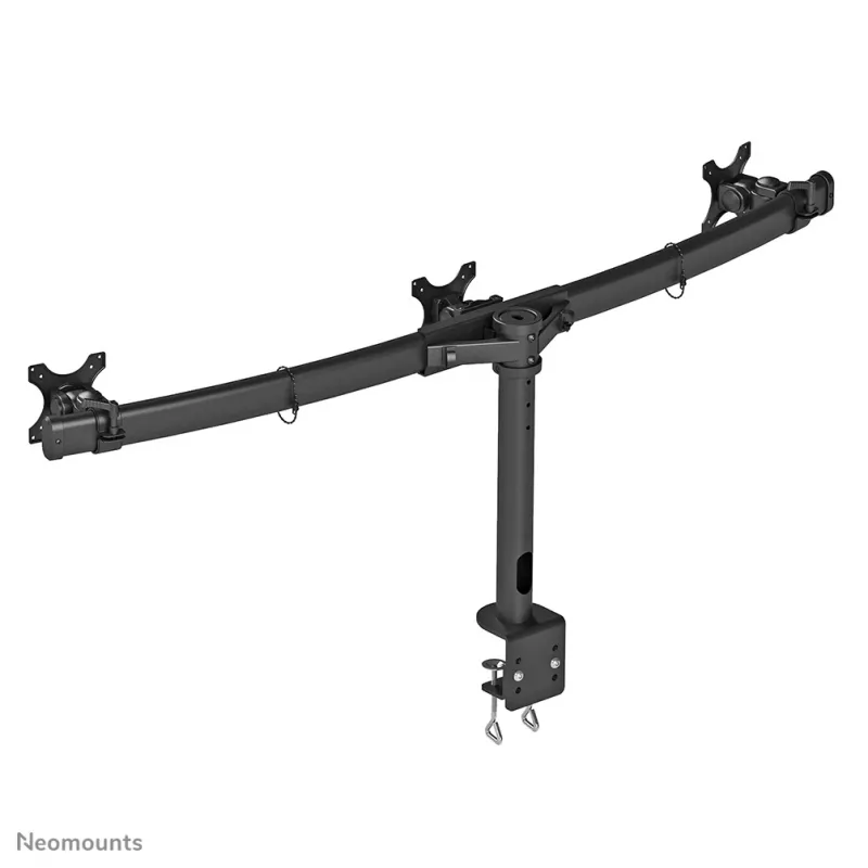 Neomounts FPMA-D700D3 Braço para monitor 10-27 polegadas, grampo, 8 kg, 25,4 cm (10 polegadas), 68,6 cm (27 polegadas), 100 x 100 mm, Preto