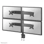 Neomounts FPMA-D700D4 Suporte para monitor 19-30 polegadas, grampo de mesa, 8 kg, 48,3 cm (19 polegadas), 76,2 cm (30 polegadas), 100 x 100 mm, Preto