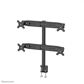 Neomounts FPMA-D700D4 Suporte para monitor 19-30 polegadas, grampo de mesa, 8 kg, 48,3 cm (19 polegadas), 76,2 cm (30 polegadas), 100 x 100 mm, Preto