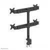 Neomounts FPMA-D700D4 Suporte para monitor 19-30 polegadas, grampo de mesa, 8 kg, 48,3 cm (19 polegadas), 76,2 cm (30 polegadas), 100 x 100 mm, Preto