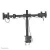 Neomounts FPMA-D960D Braço para monitor 10-27 polegadas, grampo de mesa, 8 kg, 25,4 cm (10 polegadas), 68,6 cm (27 polegadas), 100 x 100 mm, Preto