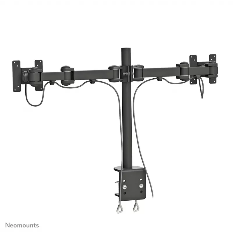 Neomounts FPMA-D960D Braço para monitor 10-27 polegadas, grampo de mesa, 8 kg, 25,4 cm (10 polegadas), 68,6 cm (27 polegadas), 100 x 100 mm, Preto