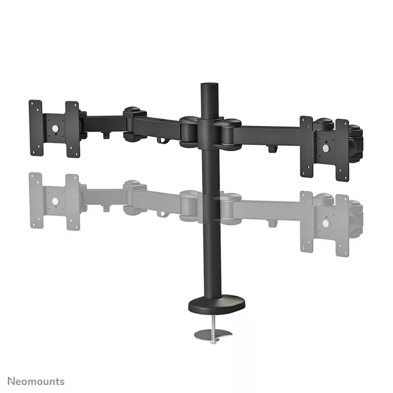 Neomounts FPMA-D960DG Braço para monitor 10-27 polegadas, passagem de mesa, 8 kg, 25,4 cm (10 polegadas), 68,6 cm (27 polegadas), 100 x 100 mm, Preto
